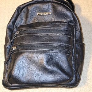 Black small backpack